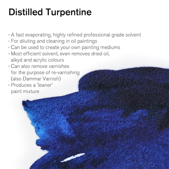 12 Pack: Winsor & Newton™ Oil Colour Distilled Turpentine, 75mL